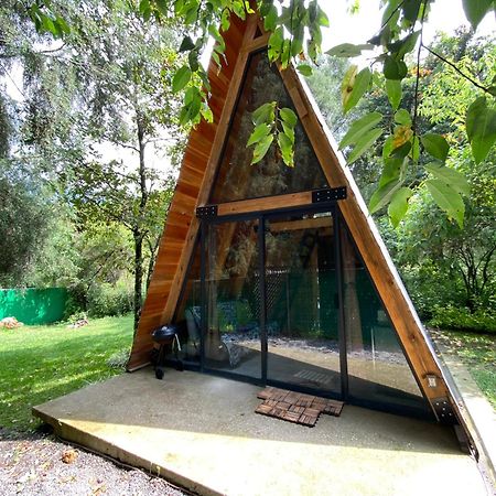 Cabanas Alpina, Romantica Y Acogedora A 10 Minutos Del Centro Тепоцтлан Екстериор снимка