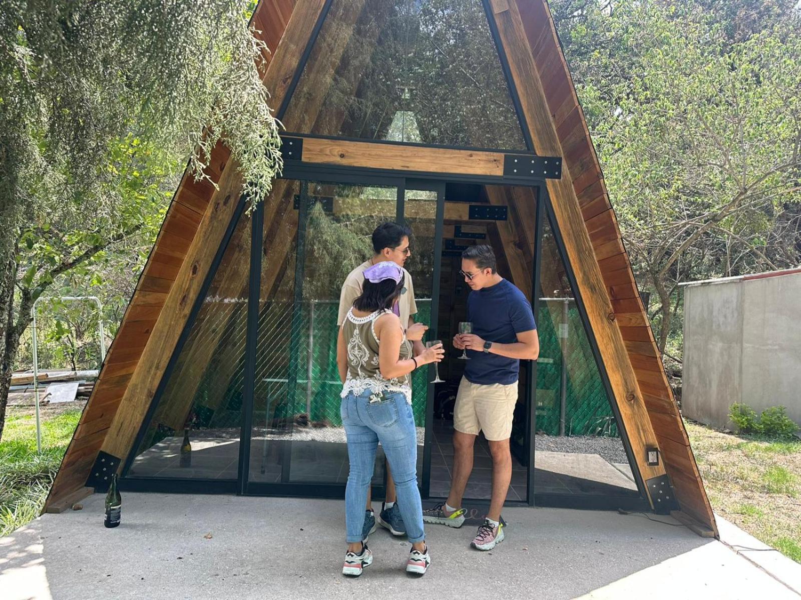 Cabanas Alpina, Romantica Y Acogedora A 10 Minutos Del Centro Тепоцтлан Екстериор снимка